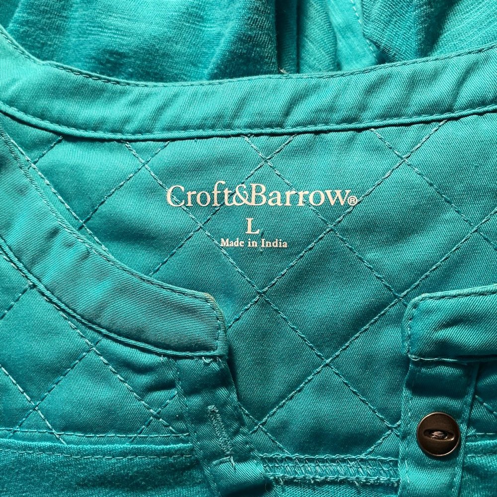 "Croft & Barrow" BlueTop - Picture 3 of 3